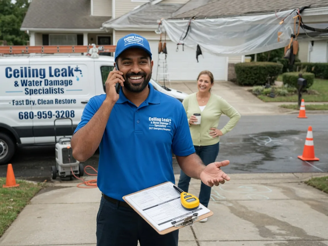 Ceiling Leak Cleanup Mill Neck, NY FAQs